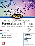 Schaum s Outline of Mathematical Handbook of Formulas and Tables, Fifth Edition