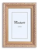 Victor cornice antica Rubens in 13x18 cm Oro Rosa - modanatura: 30x20mm - vetro vero - stile barocco - cornice antica