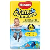 Huggies Little Swimmers Disposable Swim pannolini, confezione da 6, taglia 2 - 3