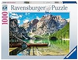 Ravensburger - Puzzle Lago di Braies Dolomiti, Esclusiva Amazon, 1000 Pezzi, Puzzle Adulti