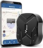 TKMARS 10000mAh Localizzatore GPS Antifurto Auto,GPS Tracker per Auto Con App Gratuita Senza Abbonamento Tracking in Tempo Reale Impermeabile con Potente Geo-Fence Magnete Move Alarm TK905B