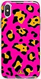 La Coqueie - Cover per iPhone 4/4S, motivo leopardato, colore: Rosa Custodia protettiva per telefono Cover per smartphone rigida. Fabbricato in Francia