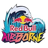 Adesivi retrò riflettenti per casco Red Bull Airborne