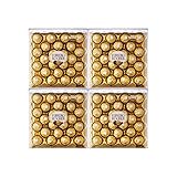 Ferrero Rocher Nocciola & Latte Cioccolato Dolciumi Palle T24 Confezione da 24 (4 pezzi)