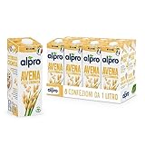 ALPRO CLASSICO, Bevanda all AVENA, 100% vegetale con vitamine B2, B12 e D2 (8 confezioni x 1 Litro)