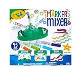 CRAYOLA - Marker Mixer, Laboratorio dei Pennarelli Arcobaleno, per Creare Pennarelli Bicolore, attività Creativa e Regalo per Bambini, età 6+, 74-7460