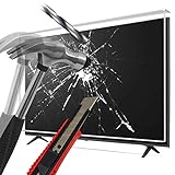 LEYF Salvaschermo TV schermo 109 (42 pollici) - Sospeso e Fisso - Protezione TV Anti danno - Pellicola TV per Televisori LCD, LED, OLED 4K e QLED HDTV, Proteggi Schermo per Televisori