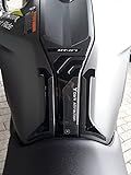 labelbike - Adesivo Moto Serbatoio Decorazione e Protezione in Resina gel 3D compatibile con YAMAHA MT-07 2018-2020