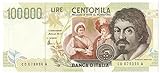 Cartamoneta.com 100000 Lire Banca d Italia Caravaggio II Tipo Lettera D 20/02/1997 SUP+ 19238/III
