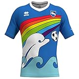 Errea 2020 Pescara Special Edition Rainbow Football Soccer T-Shirt Maglia