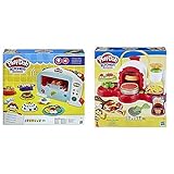 Hasbro Play-Doh Il Magico Forno, B9740Eu4 & Play-Doh Play-Doh-La Pizzeria (Playset con 5 Vasetti di Pasta da Modellare), Multicolore, E4576Eu4