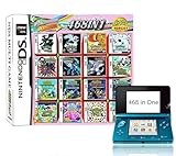Cassetta da gioco 468-in-1 Ds, leggera e versatile per serie DS e 6ds, tra cui giochi classici retrò, migliori bambini/adulti/riunioni di fan/regali di compleanno