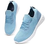 HKR Scarpe Donna Sneakers per Camminare Traspirante Tennis Corsa Antiscivolo Leggere Ginnastica Sneaker Azzurro 40 EU