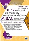 1052 Assistenti alla fruizione, accoglienza e vigilanza MIBAC: Teoria e test per la preselezione