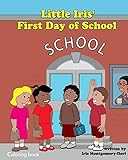 Little Iris 1st Day of School coloring book
