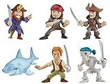 Disney- Pirates of The Caribbean Pirati dei Caraibi Mini Personaggi, 6035321