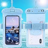 Vaxson Custodia Cellulare, compatibile con Xiaomi MI REDMI NOTE 7 hongmi, Cover Impermeabile Waterproof Case Pouch Blu [Non Pellicola Protettiva ]