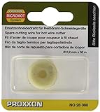 PROXXON 28080 Filo da taglio di ricambio Bobina con 30 metri x 0,2mm