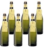FIOCCO DI VITE Piemonte Doc Vino Bianco Fiocco Di Vite Vino Frizzante - 6 Bottiglie - 6 x 75cl