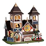 Lemax Village-Sights & Sounds: Christmas Chimes-(25859-UK), Multicolore