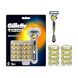 Gillette Fusion5 ProShield 9 Lamette, Fino a 1 Mese di Rasatura