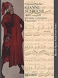 PUCCINI - Gianni Schicchi para Canto y Piano