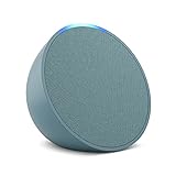 Echo Pop | Altoparlante Bluetooth intelligente con Alexa, compatto e dal suono potente | Verde petrolio