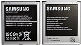 Batteria per Samsung Galaxy S4, i9500, i9505, B600BE, 2600 mAh, 3,8 V, agli ioni di litio, originale (batteria 1)
