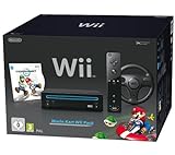 Nintendo Wii - Console Mario Kart Pack, Nera (Black)