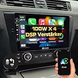 DYNAVIN Android Autoradio Navigatore per BMW Serie 3 E90 E91 E92 E93 senza I-Drive, 9 pollici OEM Radio con Wireless CarPlay e Android Auto | Head-up Display | Dab+ Radio: D9-E90 Premium Flex