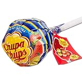 Chupa Chups Minimega, 10 Lecca Lecca ai Gusti Assortiti, Lollipop, Confezione Da 1, ottimo come regalo di fine festa