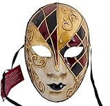 Lannakind Maschera veneziana Volto donna maschera parete decorazione