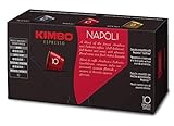Kimbo Capsule Napoli Compatibili Nespresso, 12 Astucci da 10 capsule (tot 120 capsule)