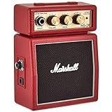 Marshall Mini Stack Series MS-2R amplificatore combo per chitarra, colore: Rosso