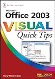 Office 2003 Visual Quick Tips