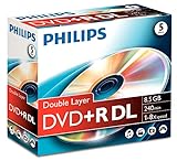 Philips Dvd+R 8X 8.5Gb Double Layer Jb Cf.5