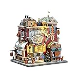 Lemax Caddington Village-Sights & Sounds: Vintage Grind Coffee Company-(75187-UK), Multicolore