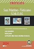 UNIFICATO AREA ITALIANA 2-2024 SAN MARINO VATICANO SMOM CATALOGO FRANCOBOLLI