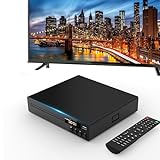 Lettore DVD integrato con connettore HDMI, lettore DVD Full HD 1080P per compatibilità con TV NTSC/PAL, connettore USB integrato, lettore DVD region-free compatibile con Smart TV/sistema audio