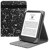 HoYiXi Custodia universale per 6   PocketBook/Tolino/Sony E-Book Reader Nuovo Kindle 2022 & 2019/Kobo Clara HD/Kobo Clara 2E/Kobo Nia/PocketBook Basic 4/Touch Lux 5 Cover con supporto, Costellazione