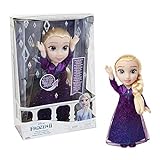 Giochi Preziosi- Elsa Cantante con Luci e Suoni Disney Frozen Bambola, Multicolore, FRN89000