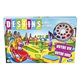 Destini Il gioco della vita - Gioco da tavolo per la famiglia - da 2 a 4 giocatori - per bambini - da 8 anni - con pedine colorate