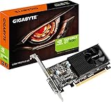 Gigabyte GT 1030 Low Profile 2G - graphics cards (NVIDIA, GeForce GT 1030, 4096 x 2160 pixels, 1257 MHz, 1506 MHz, 2 GB), GV-N1030D5-2GL