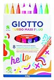 Giotto TURBO MAXI FLUO 8pz 453800