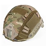 SUNRIS Copertura del casco mimetico per combattimento militare tattico MH/PJ/BJ tipo casco veloce Airsoft Paintball caccia attrezzi da tiro
