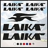 Adesivo set loghi “Laika Logo regular” per camper caravan roulotte e barche