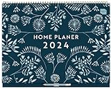 (in tedesco) ‘Home Planer’ Boxclever Press calendario 2023 2024. Planner mensile 16 mesi Set ’23 - Dic ’24. Spazioso, con etichette del mese. Per la famiglia, con liste.