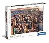 Clementoni- Puzzle Nueva York 1000pzs Does Not Apply Collection-New City-1000 Made in Italy, 1000 Pezzi, paesaggi, Città, Divertimento per Adulti, Multicolore, Medium, 39646