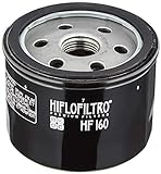 HIFLOFILTRO Filtro Olio HF160, nero