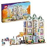 LEGO Friends La Scuola d’Arte di Emma, Costruzioni Casa delle Bambole Giocattolo, Mini Bamboline, Idea Regalo per Bambine e Bambini 41711
